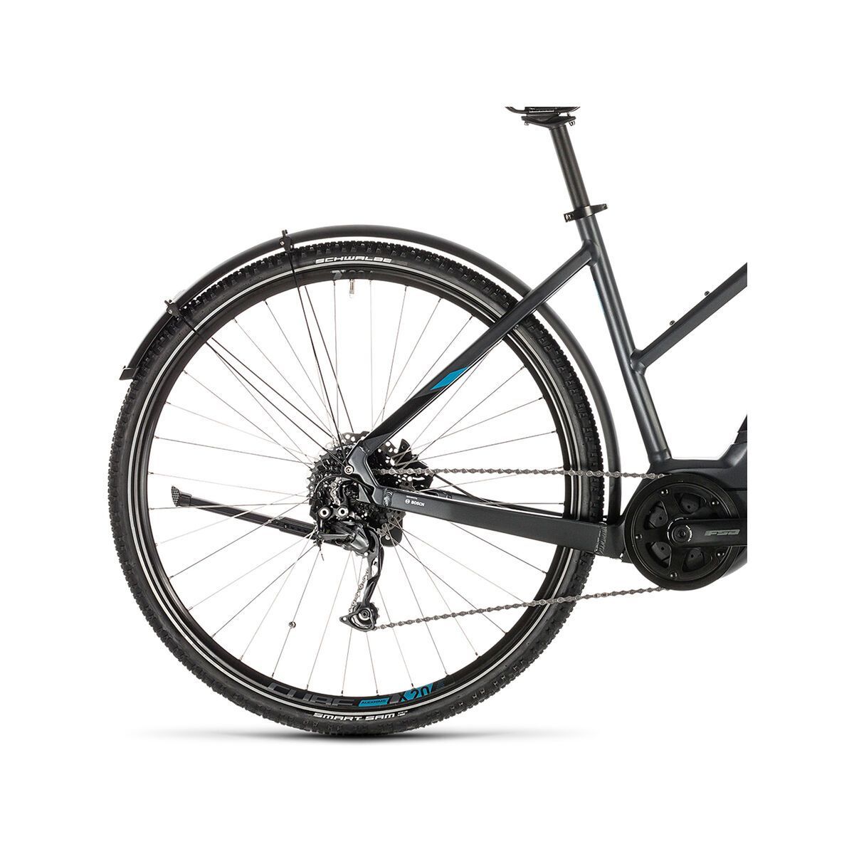 Cube Cross Hybrid One Allroad 400 Trapeze, iridium´n´blue - Bild 4