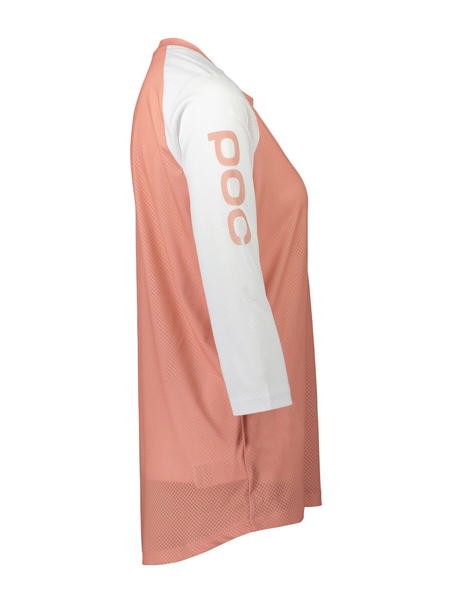POC W's MTB Pure 3/4 Jersey, rock salt/hydrogen white - Bild 2