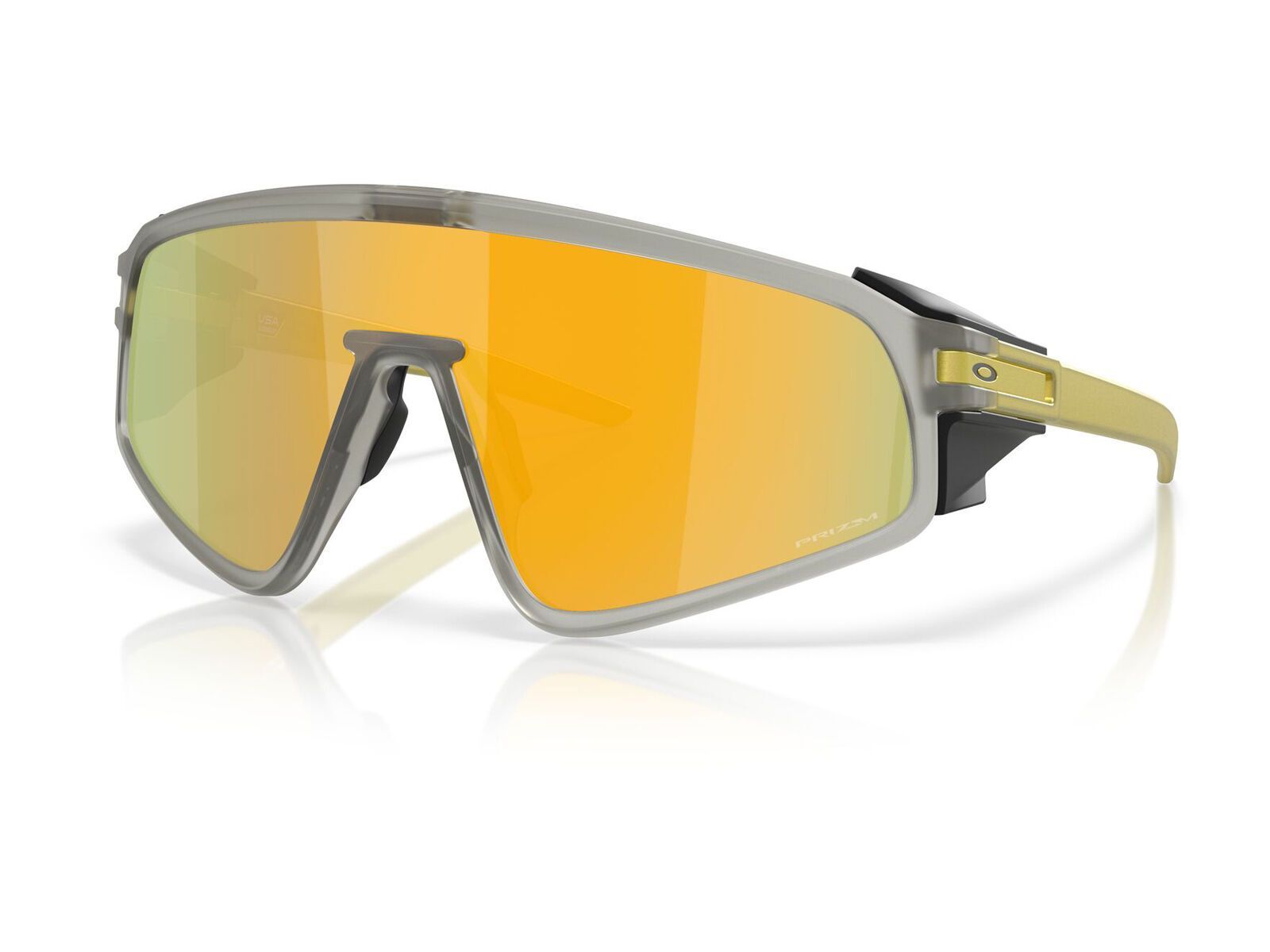 Oakley Latch Panel Alloy Collection, Prizm 24k / matte grey ink - Bild 10