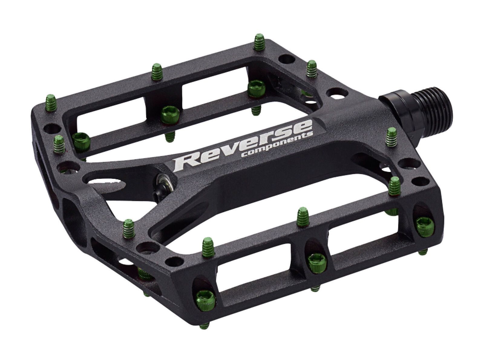 Reverse Black One Pedals, black/lightgreen - Bild 1