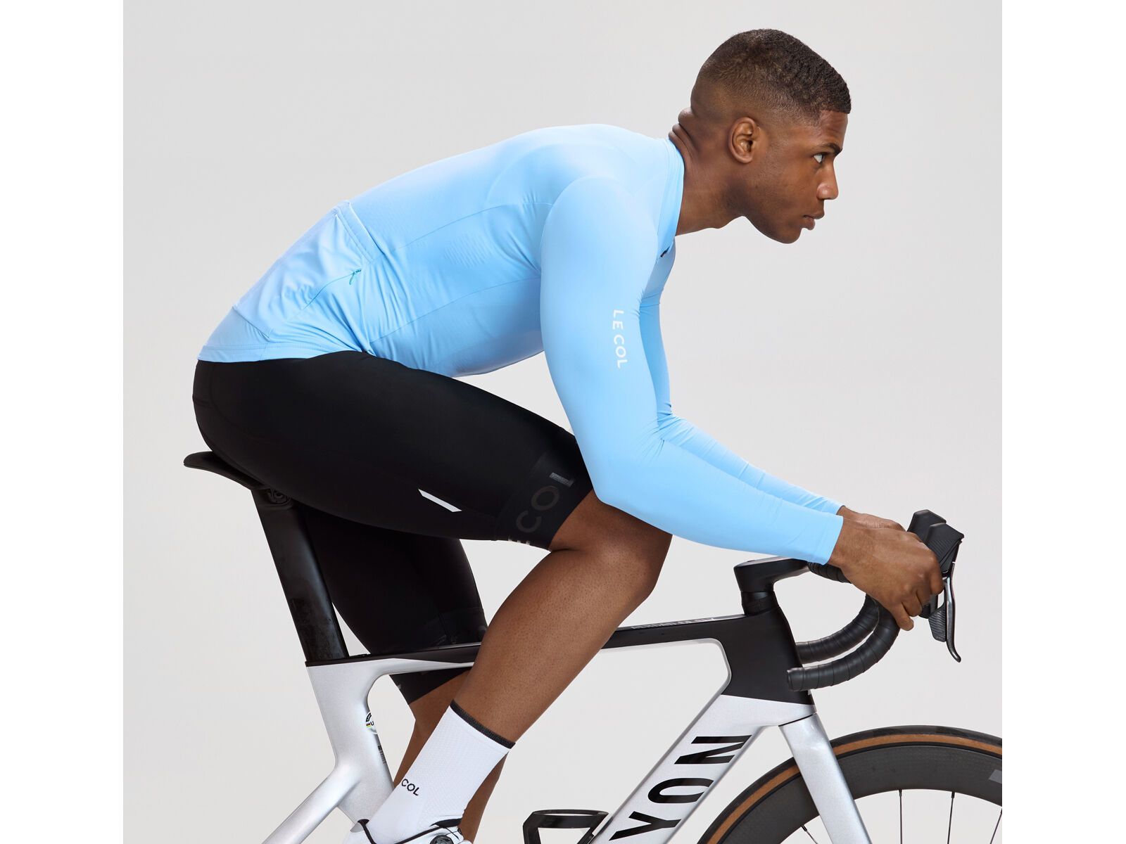 Le Col Pro Long Sleeve Jersey, powder blue - Bild 5