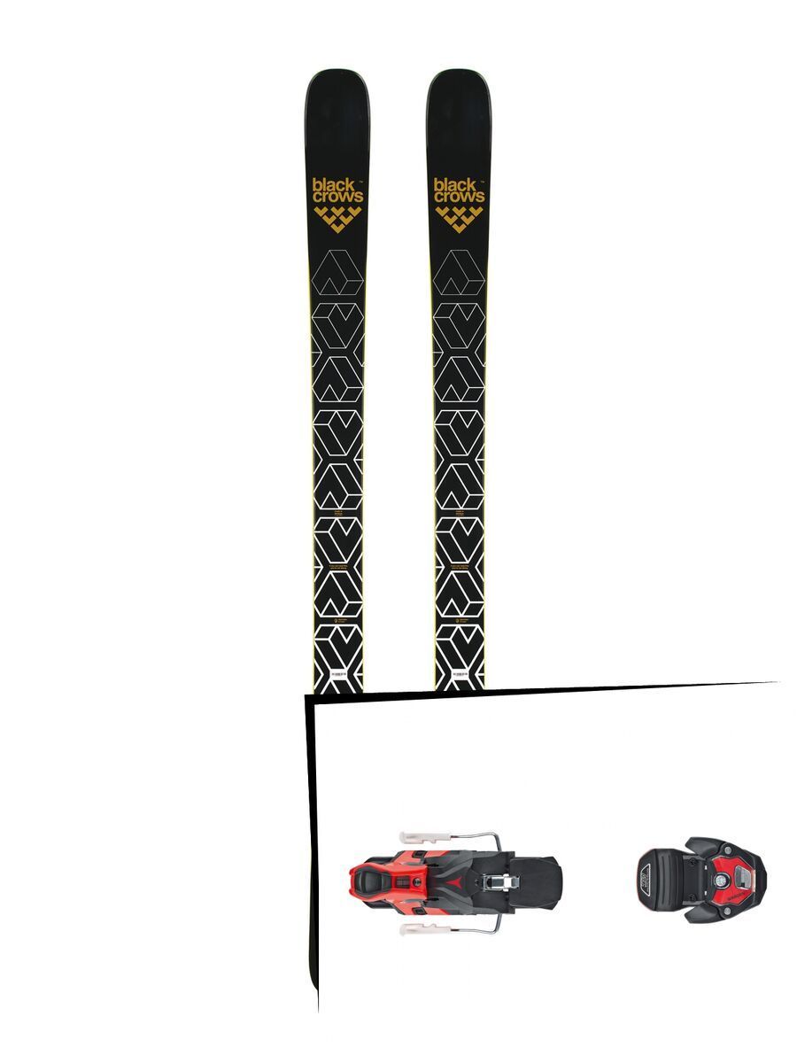 Set: Black Crows Daemon 2019 + Atomic Warden MNC 13 black/red - Bild 1