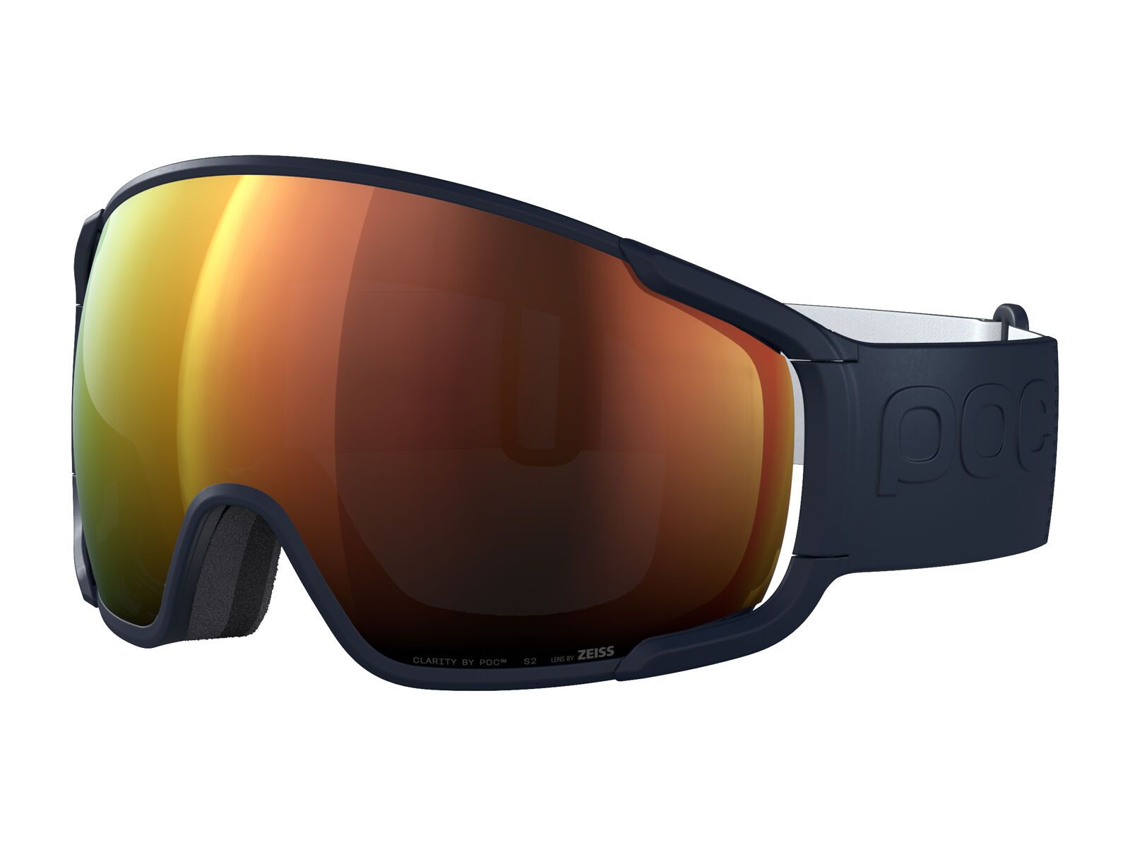POC Zonula, Clarity Intense Partly Sunny Orange / apatite navy - Bild 1