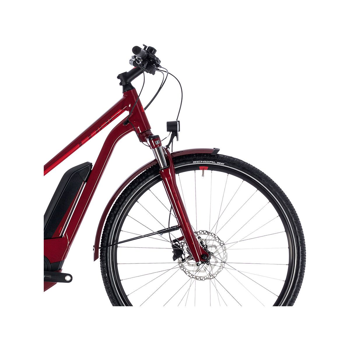 Cube Cross Hybrid Pro Allroad 500 Trapeze, darkred´n´red - Bild 7