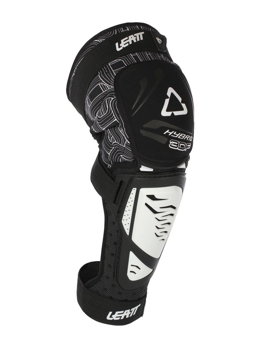 Leatt Knee & Shin Guard 3DF Hybrid EXT, black/white - Bild 3