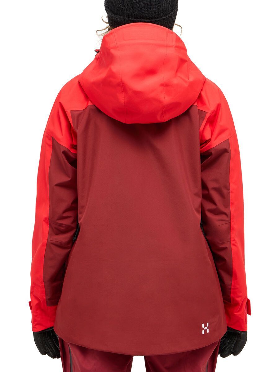 Haglöfs Vassi GTX Jacket Women, bright red/carmine red - Bild 5