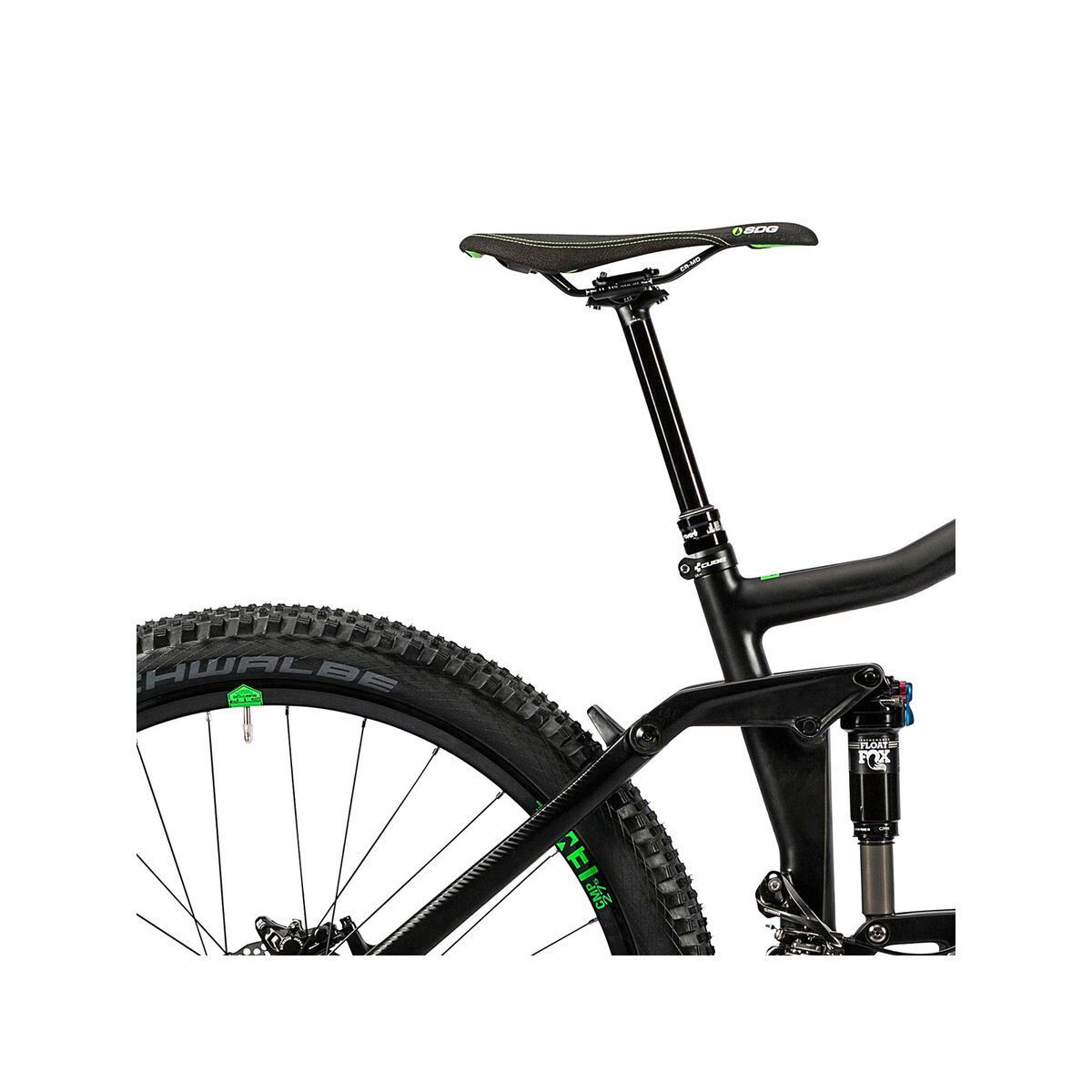 Cube Stereo 160 C:62 Race 27.5, carbon´n´green - Bild 6