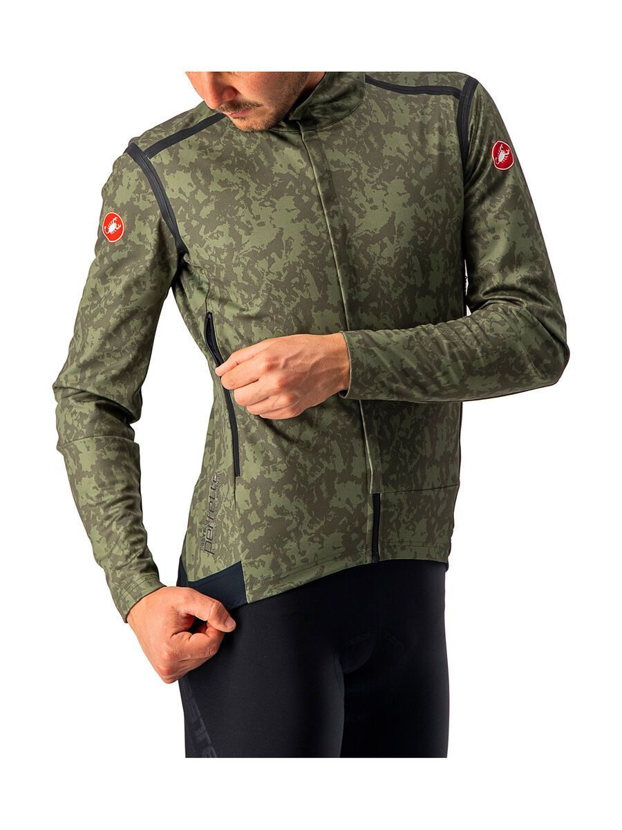 Castelli Perfetto RoS Long Sleeve, military green/black - Bild 4