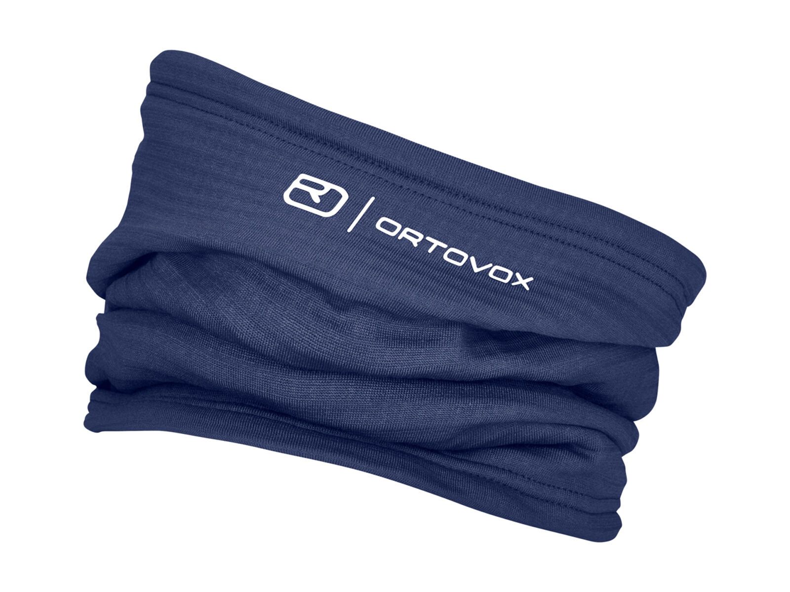 Ortovox Merino Fleece Grid Neckwarmer, blue nunatak - Bild 1