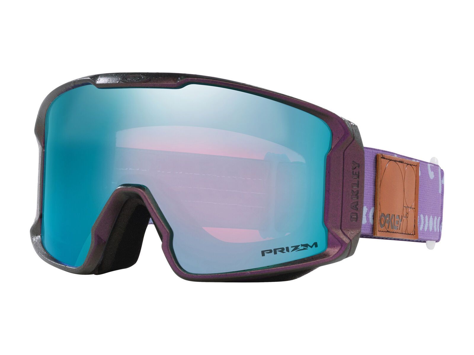 Oakley Line Miner M - Prizm Snow Sapphire Iridium, fraktel lilac - Bild 1