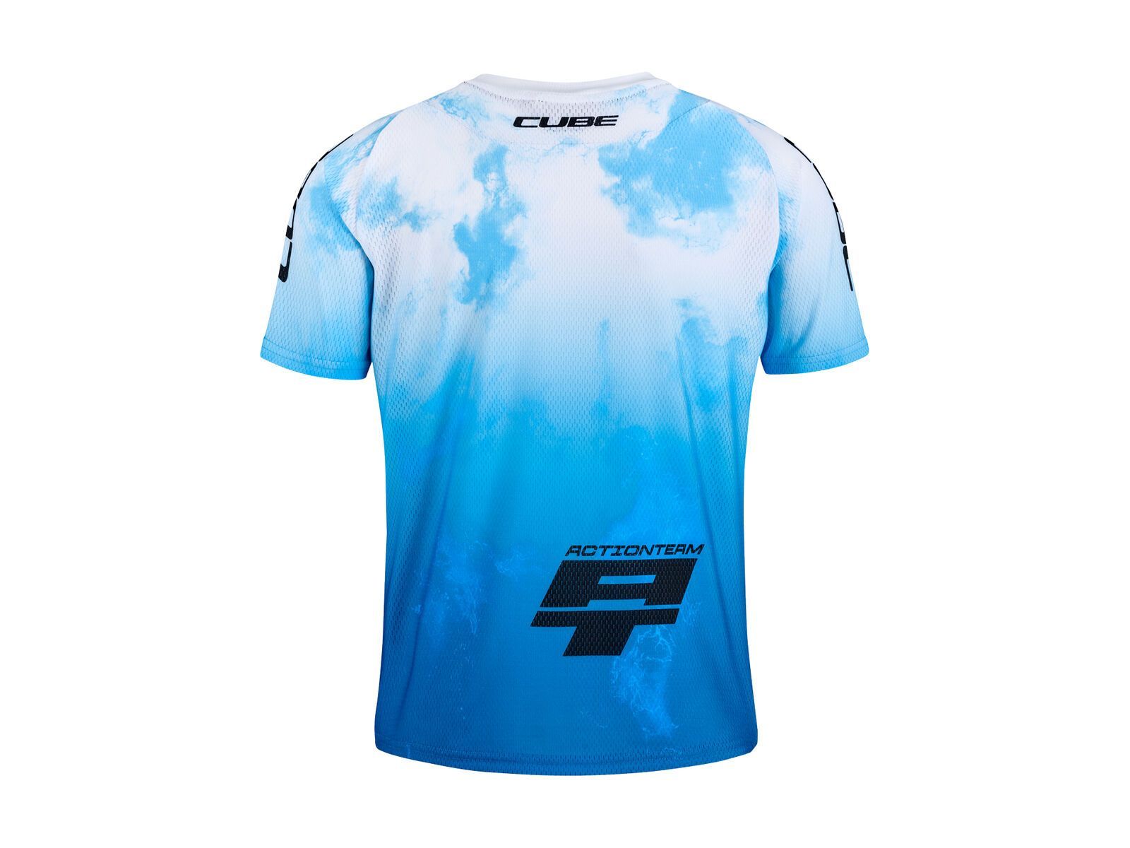 Cube MTB Trikot Rookie X Actionteam kurzarm, topas blue - Bild 2
