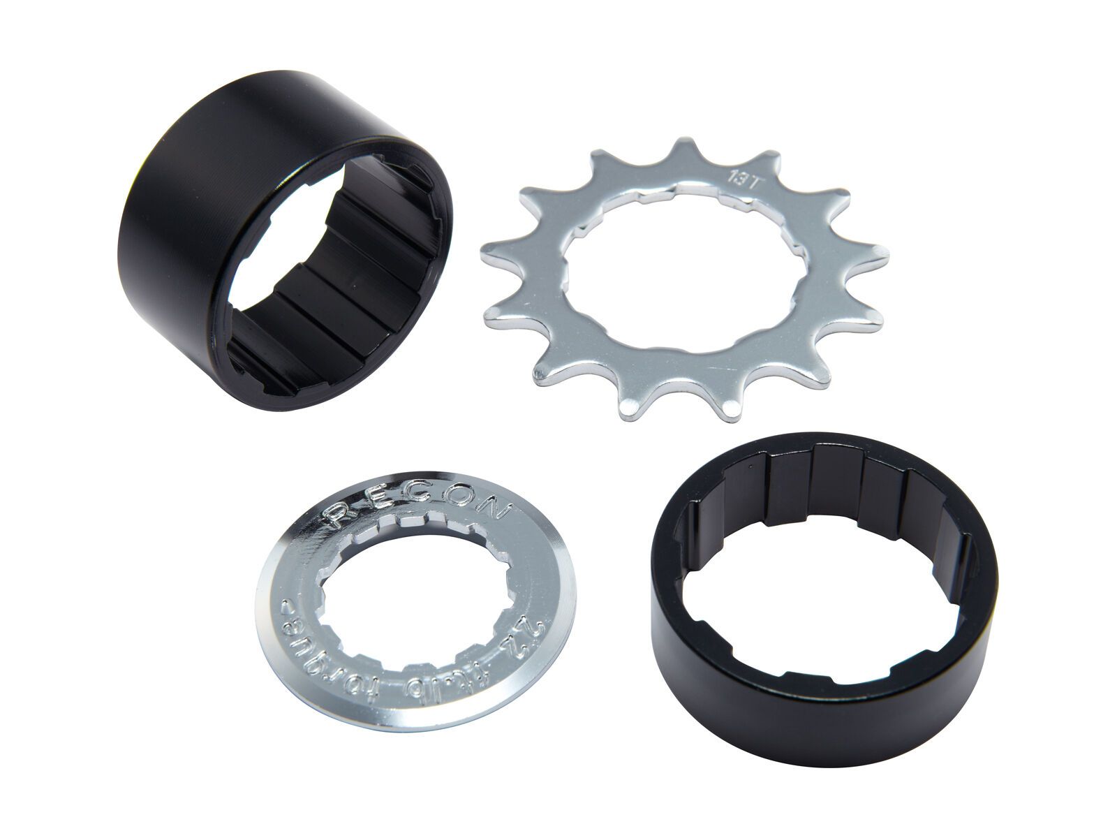 Spank Spoon Hub Single Speed Conversion Kit, black - Bild 1