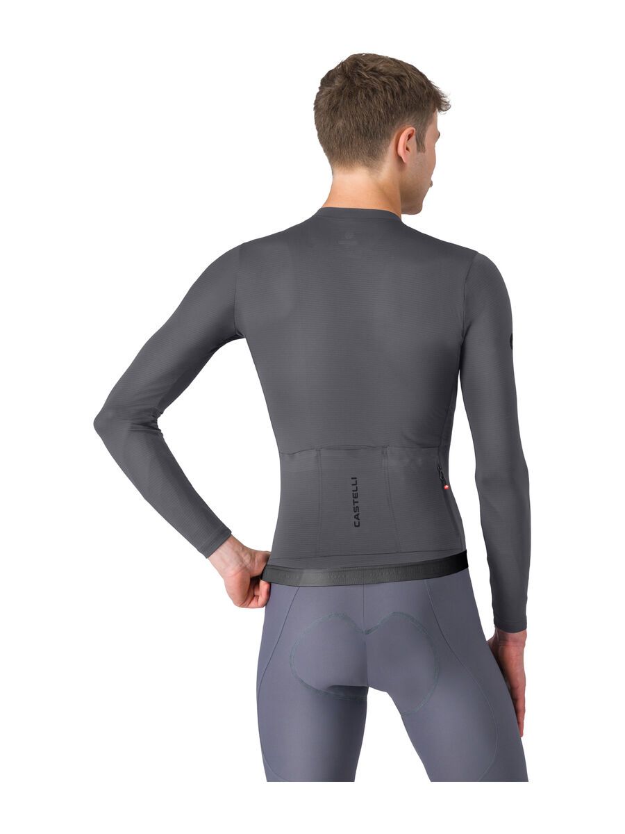 Castelli Espresso 2 Long Sleeve Jersey, smoky gray - Bild 3