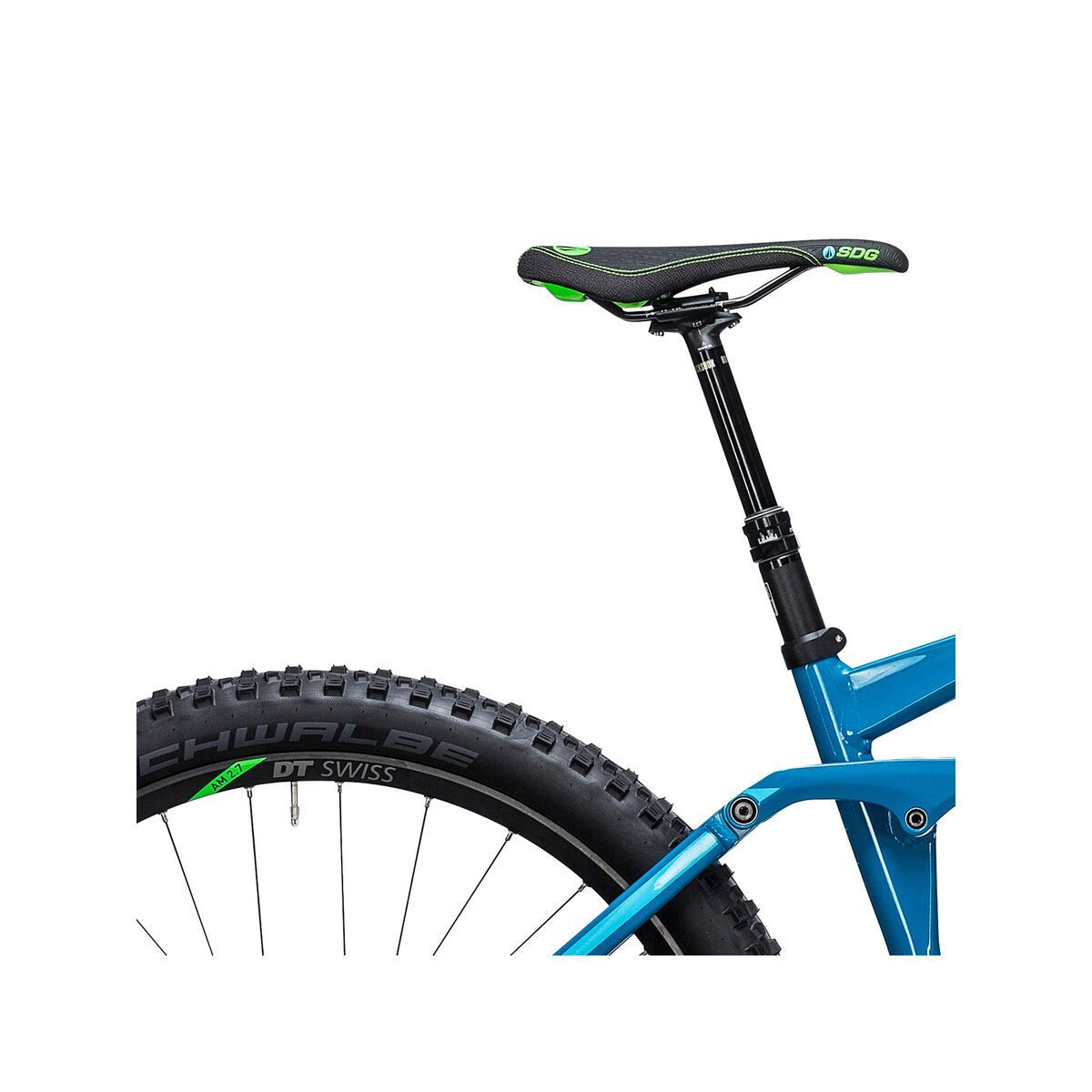 Cube Stereo 140 HPA SL 27.5, blue´n´green - Bild 5