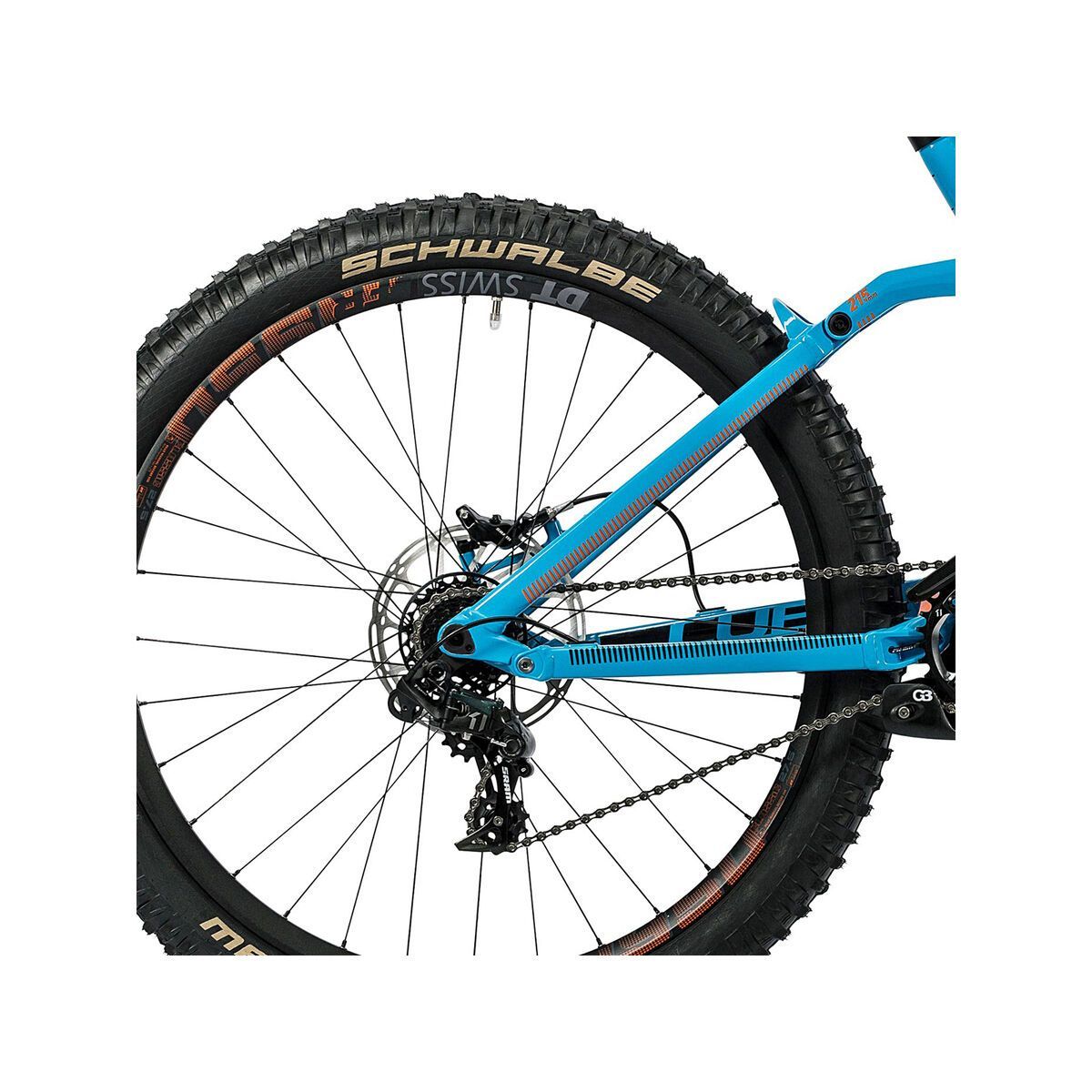 Cube TWO15 HPA SL 27.5, powderblue´n´flashred - Bild 4