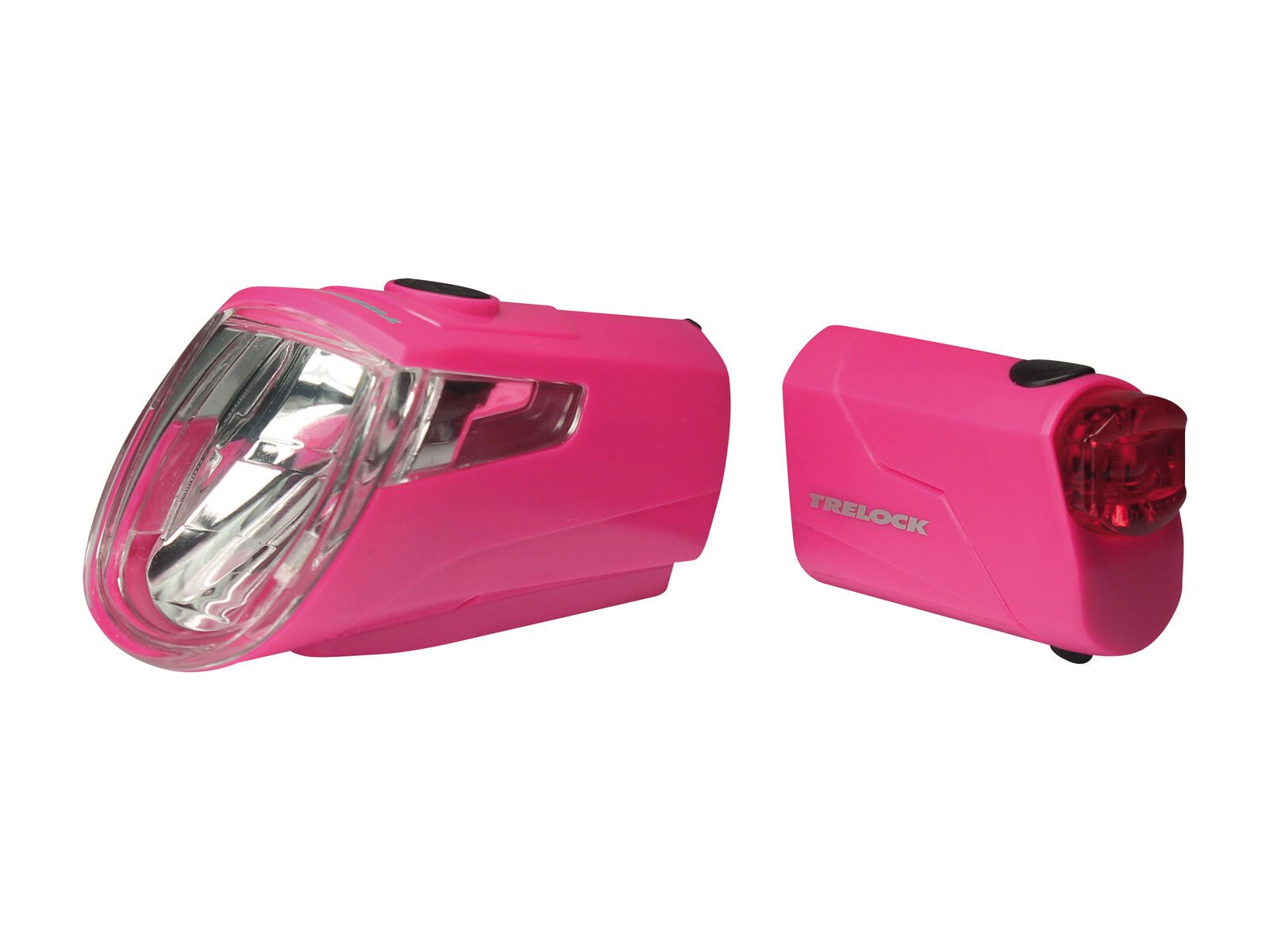Trelock LS 360 I-Go Eco + LS 720 - Beleuchtungsset, pink - Bild 1
