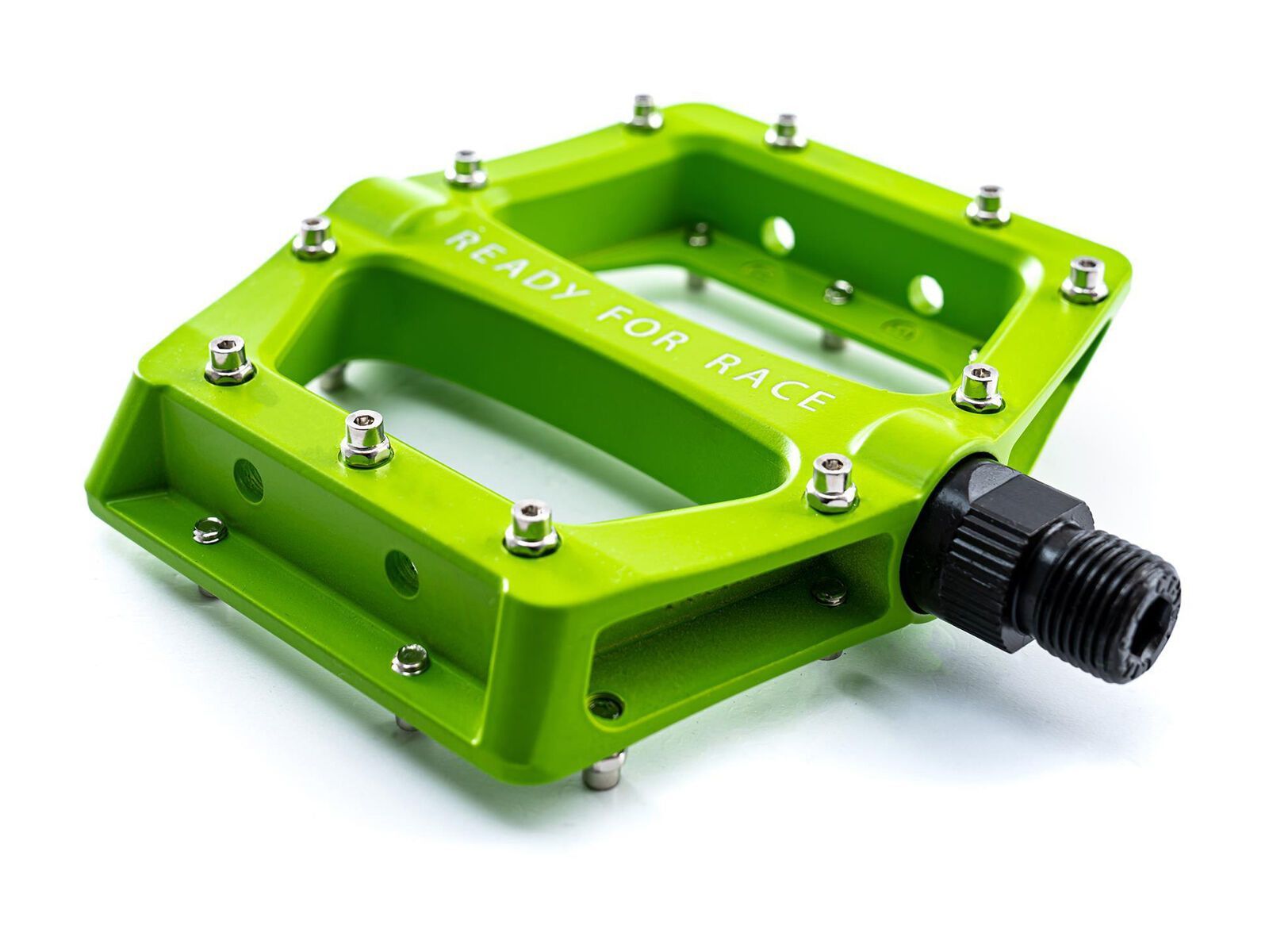 Cube RFR Pedale Flat CMPT, green - Bild 3