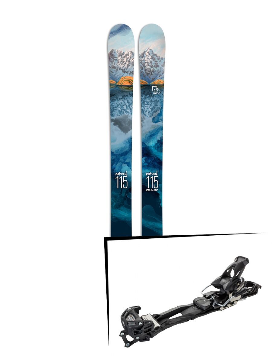 Set: Icelantic Nomad 2017 + Tyrolia Adrenalin 16 AT (2020402) - Bild 1