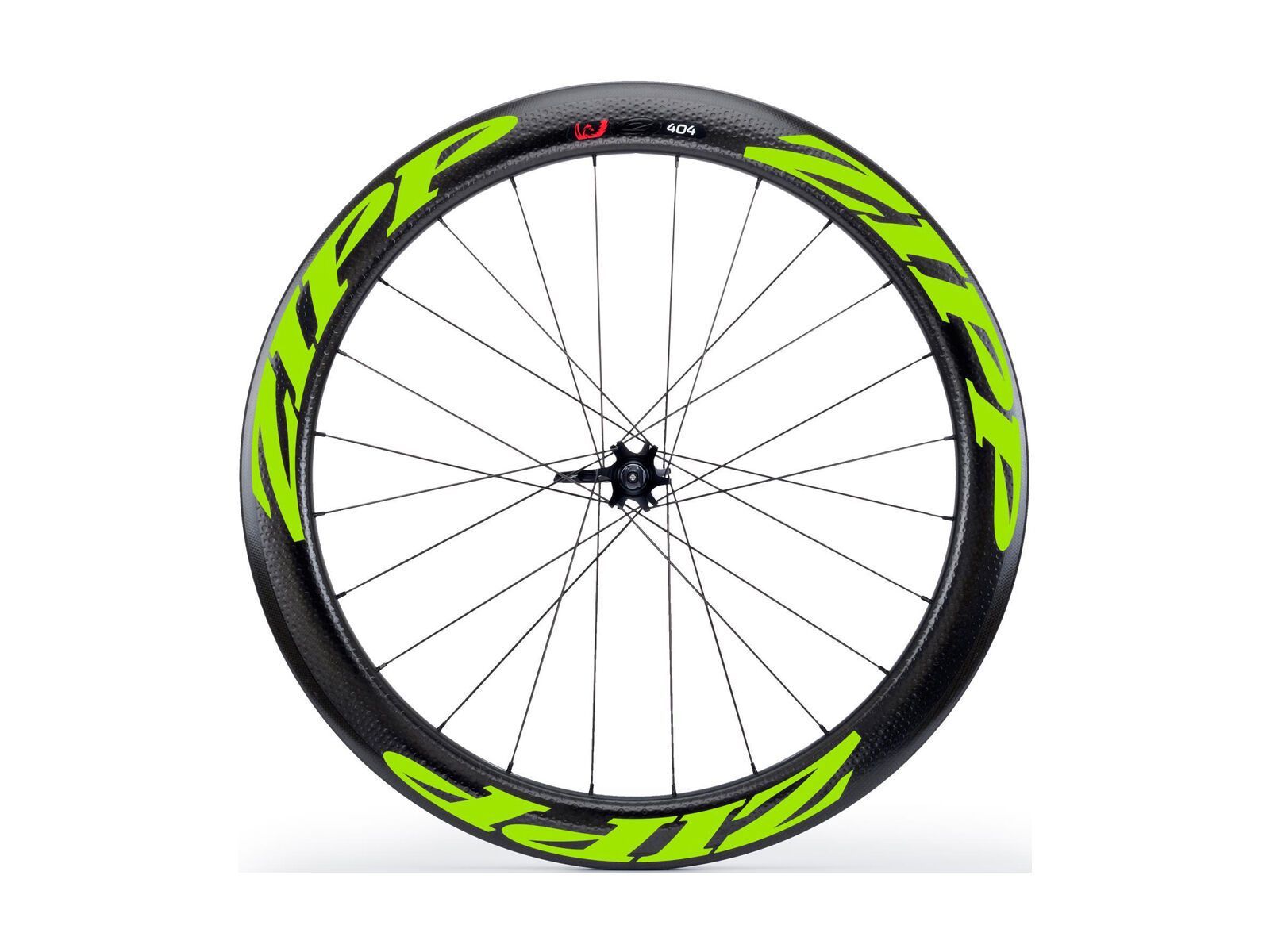 Zipp 404 Firecrest Tubular Disc-brake, schwarz/grün - Bild 1