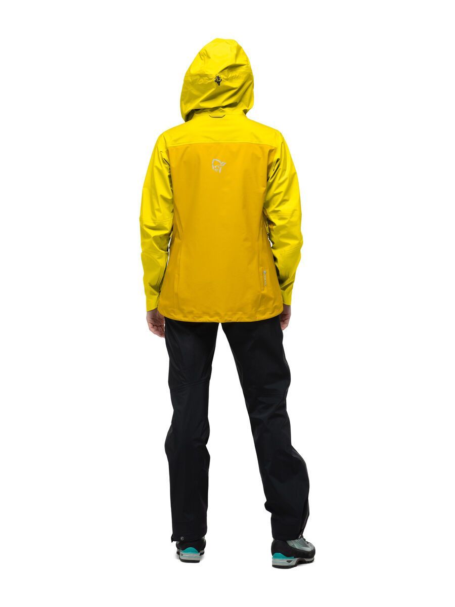 Norrona falketind Gore-Tex Jacket W's, blazing yellow/sulphur - Bild 4
