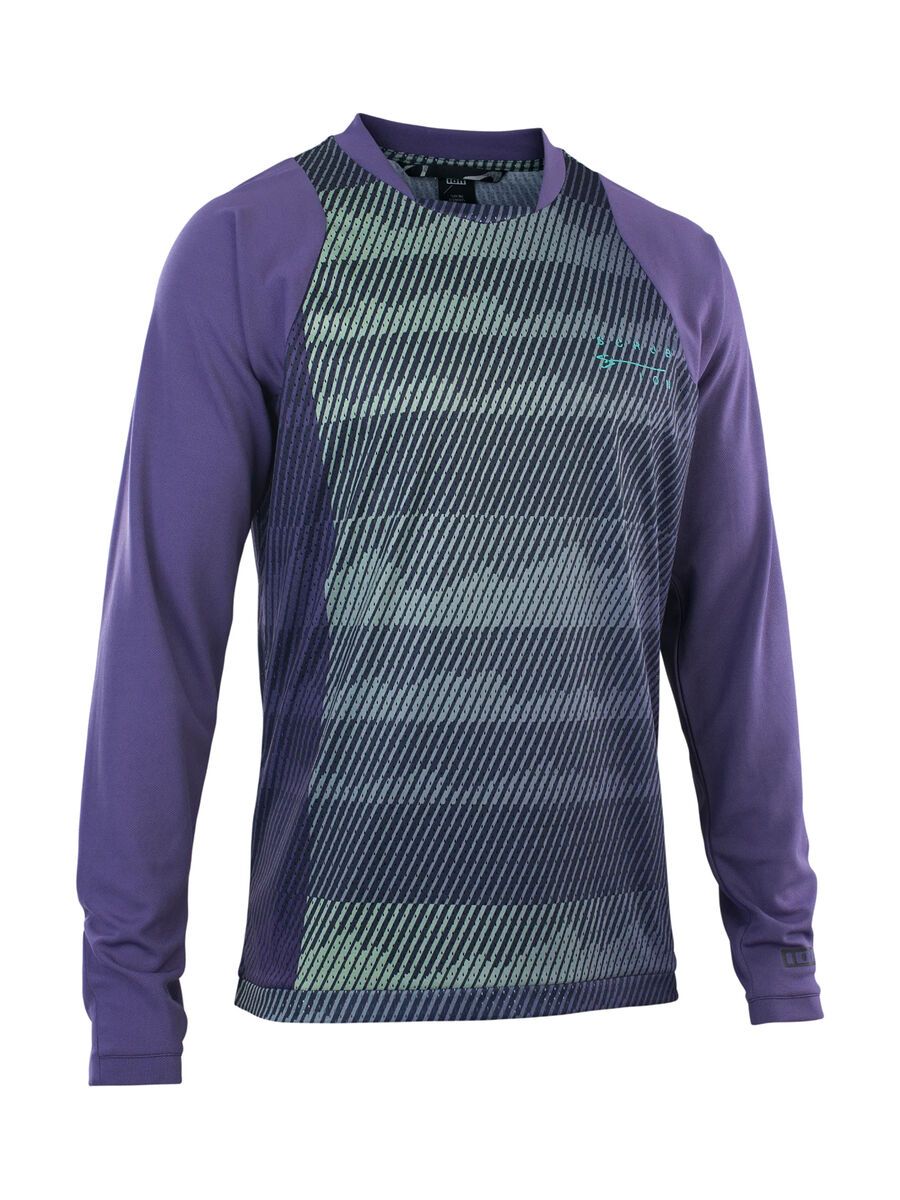 ION MTB Jersey Long Sleeve Scrub Men, dark-purple - Bild 1