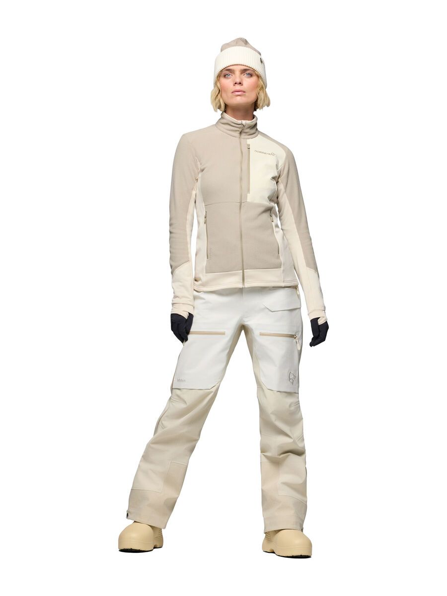 Norrona lofoten warm2 Jacket W's, oatmeal - Bild 4