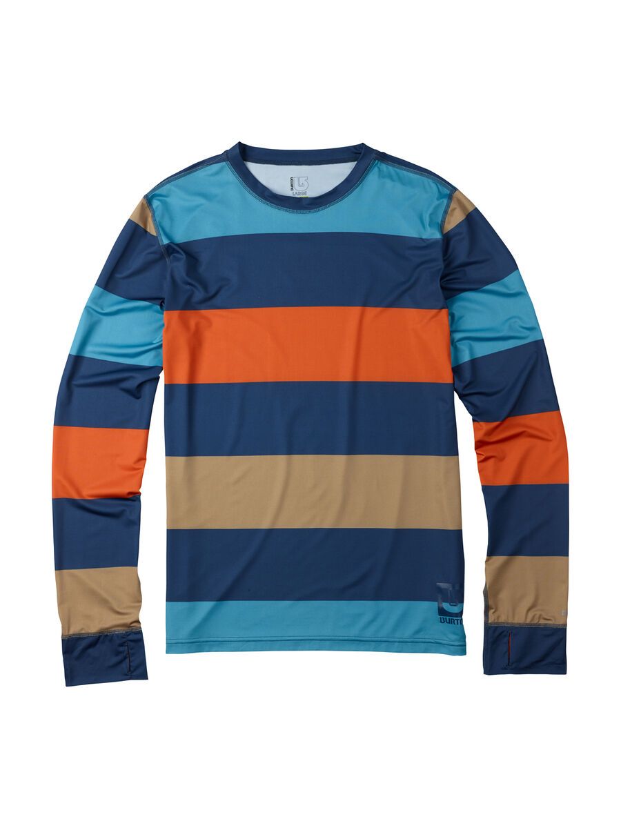 Burton Lightweight Crew, Team Blue Pop Stripe - Bild 1