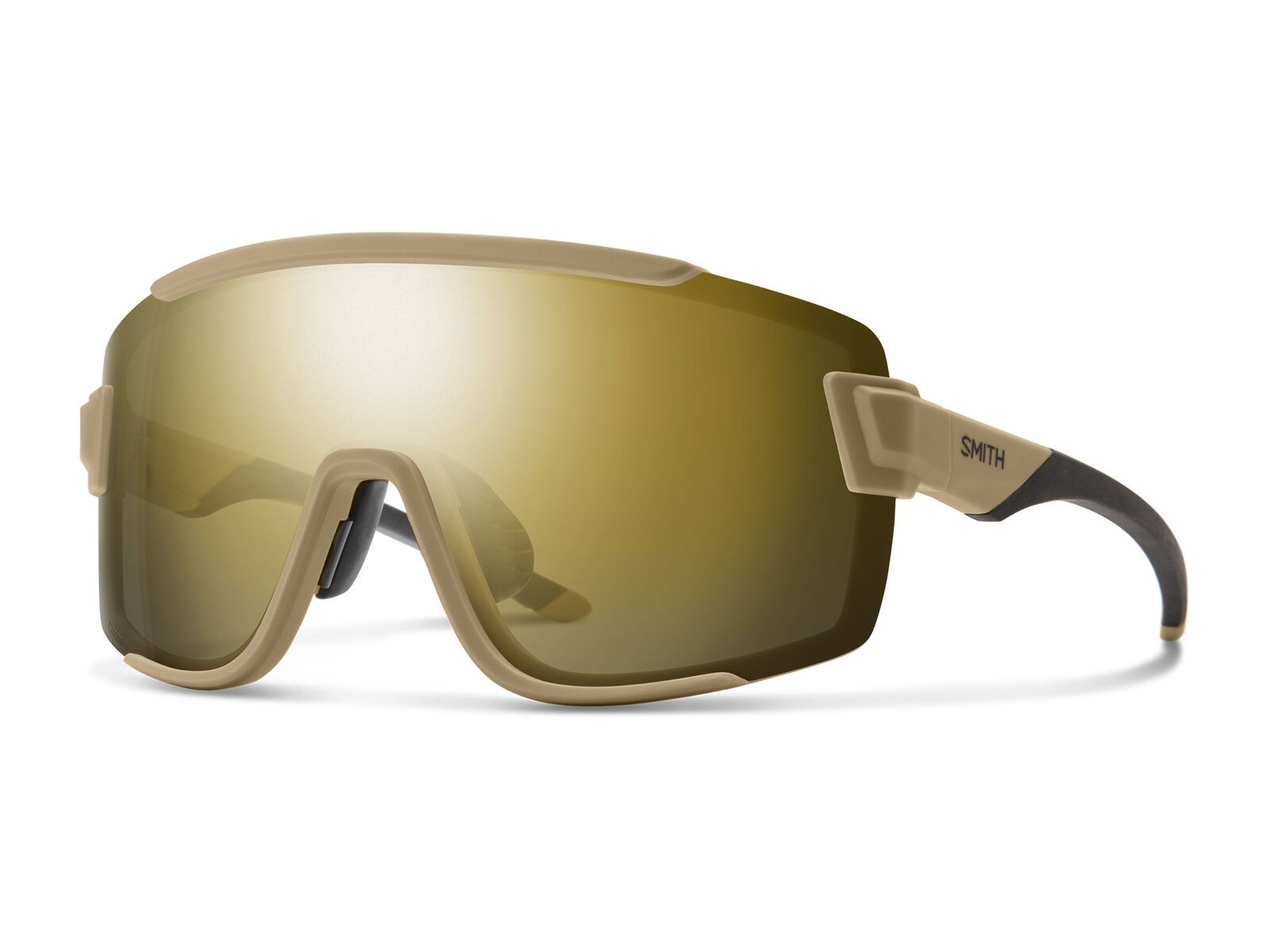 Smith Wildcat, ChromaPop Black Gold Mirror / matte safari - Bild 1
