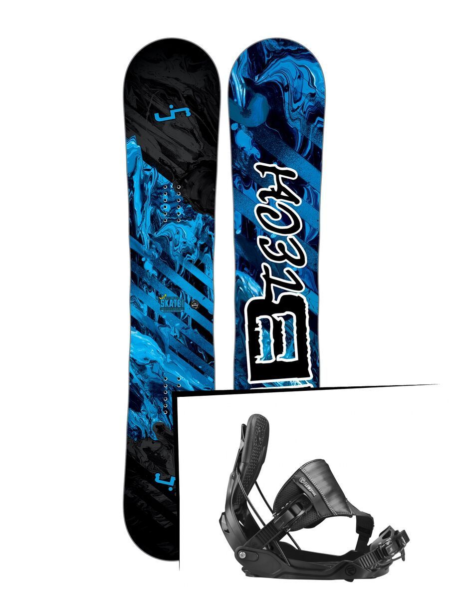 Set: Lib Tech Sk8 Banana 2017 + Flow Five Hybrid (1718390S) - Bild 1