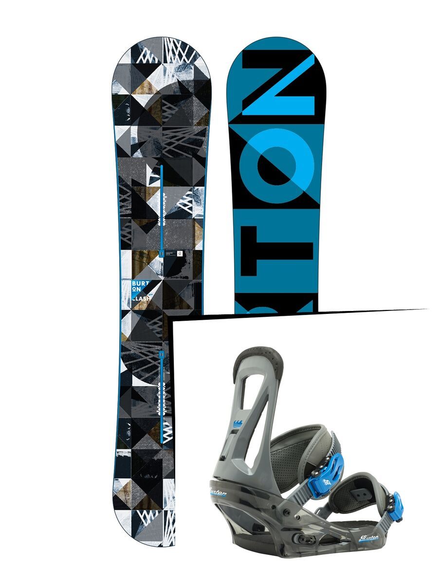 Burton Set: Clash Wide 2016 + Burton Freestyle - Bild 1