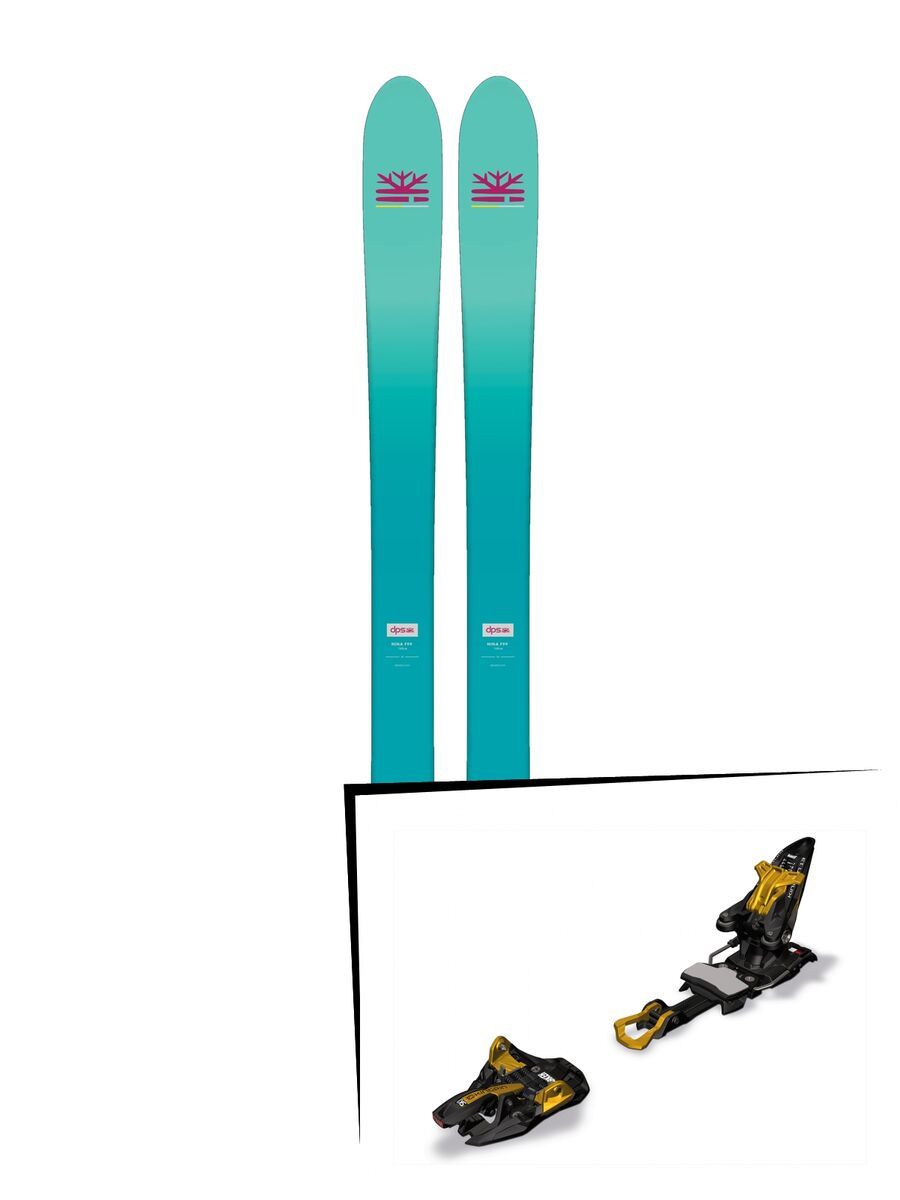 Set: DPS Skis Nina F99 Foundation 2018 + Marker Kingpin 13 - Bild 1