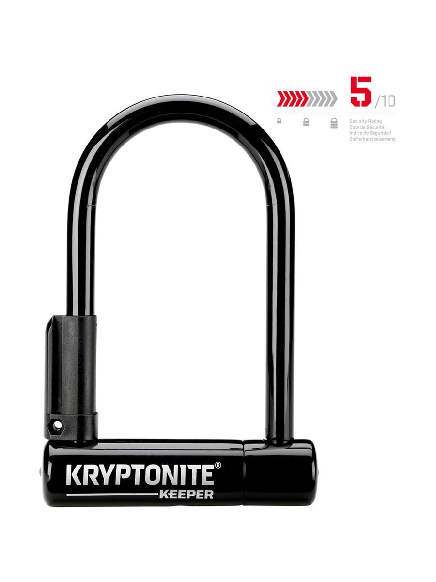 Kryptonite Keeper Mini-6, schwarz/schwarz - Bild 5