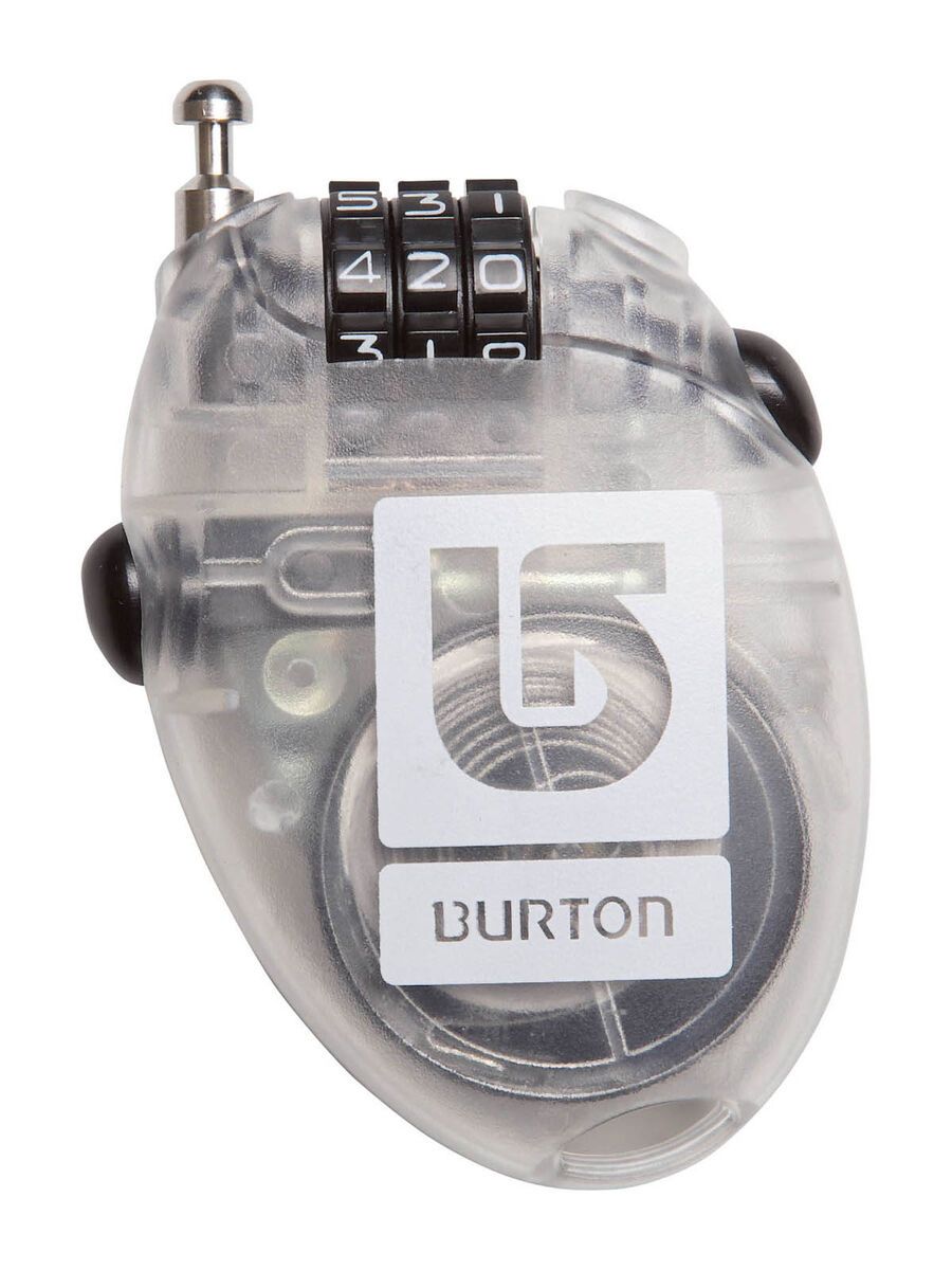 Burton Cable Lock, clear - Bild 1