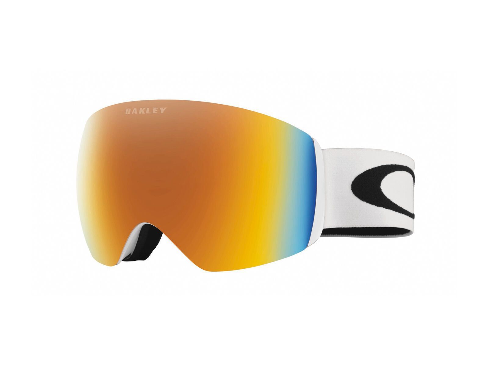 Oakley Flight Deck XM, matte white/Lens: fire iridium - Bild 1
