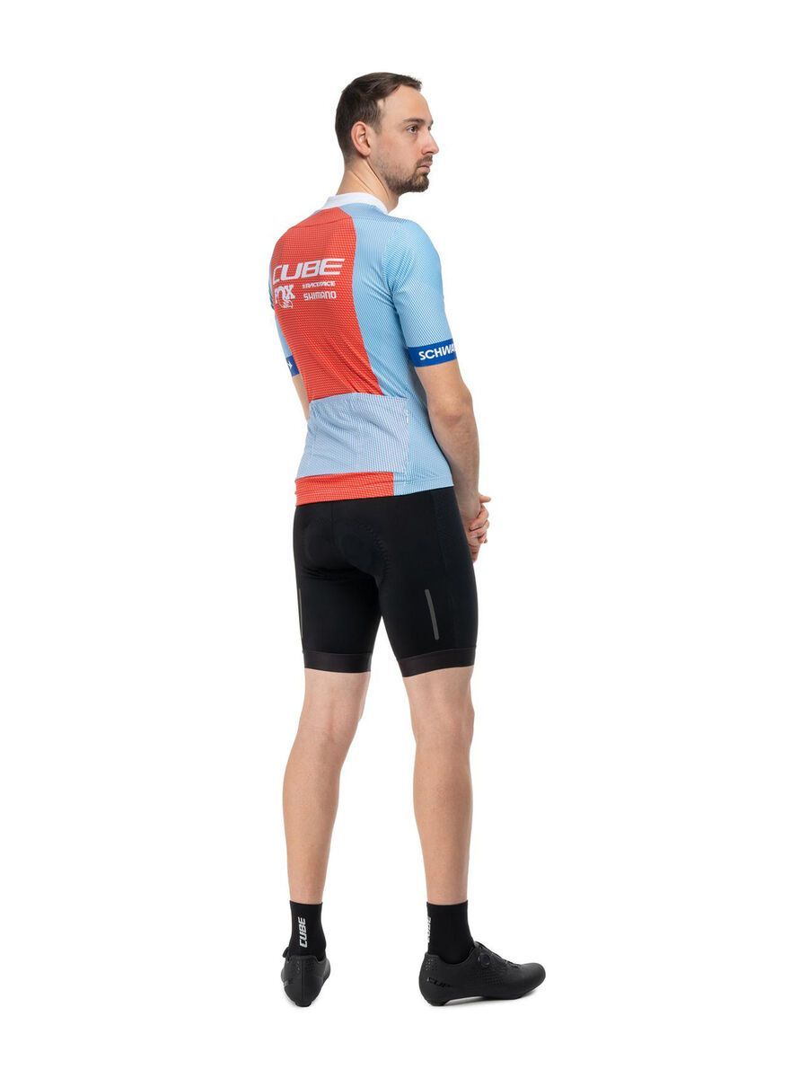 Cube Road/XC Trikot X Factory Racing kurzarm, blue´n´orange - Bild 9