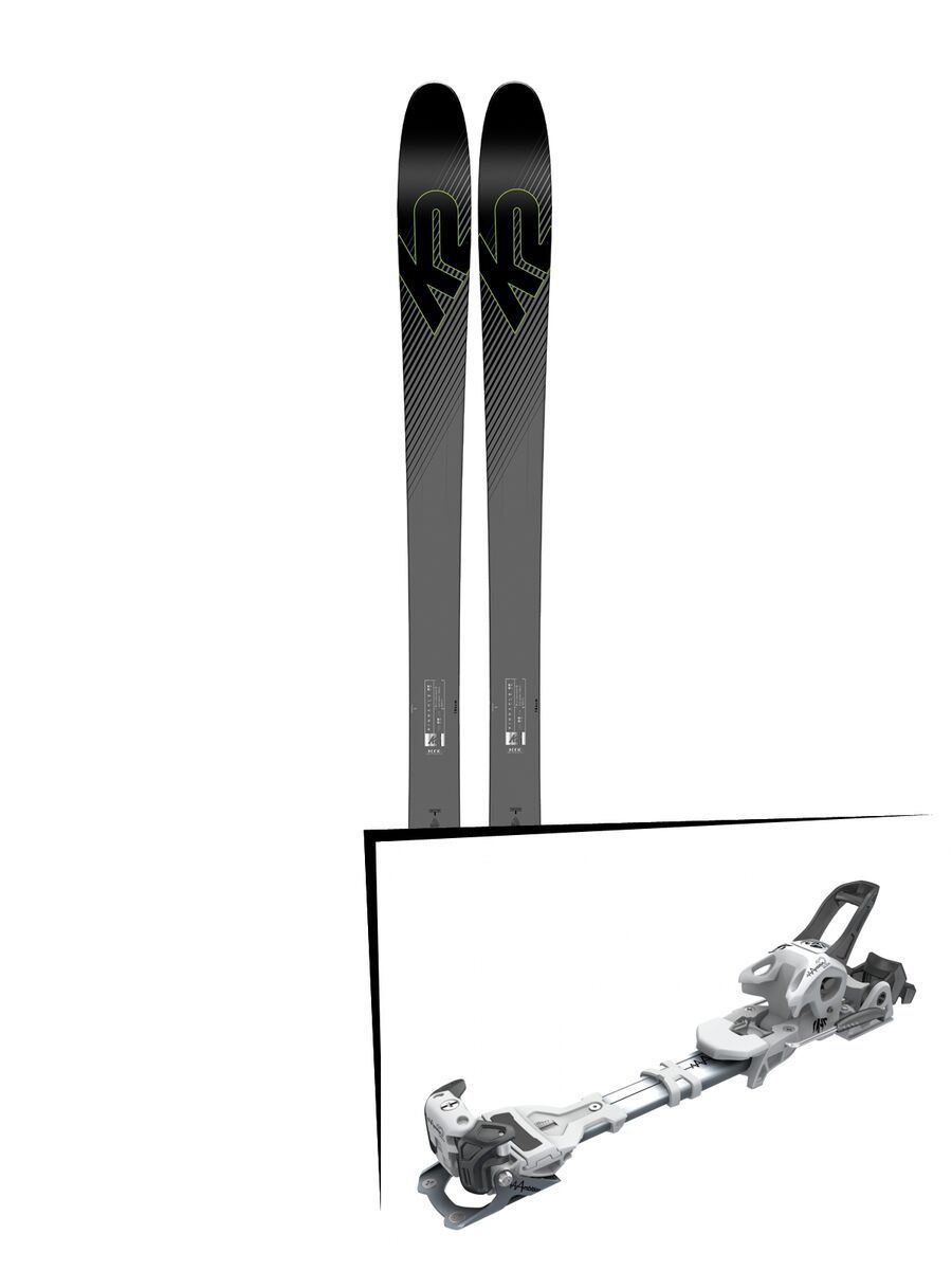 Set: K2 SKI Pinnacle 95Ti 2019 + Tyrolia Ambition 12 AT solid white black - Bild 1