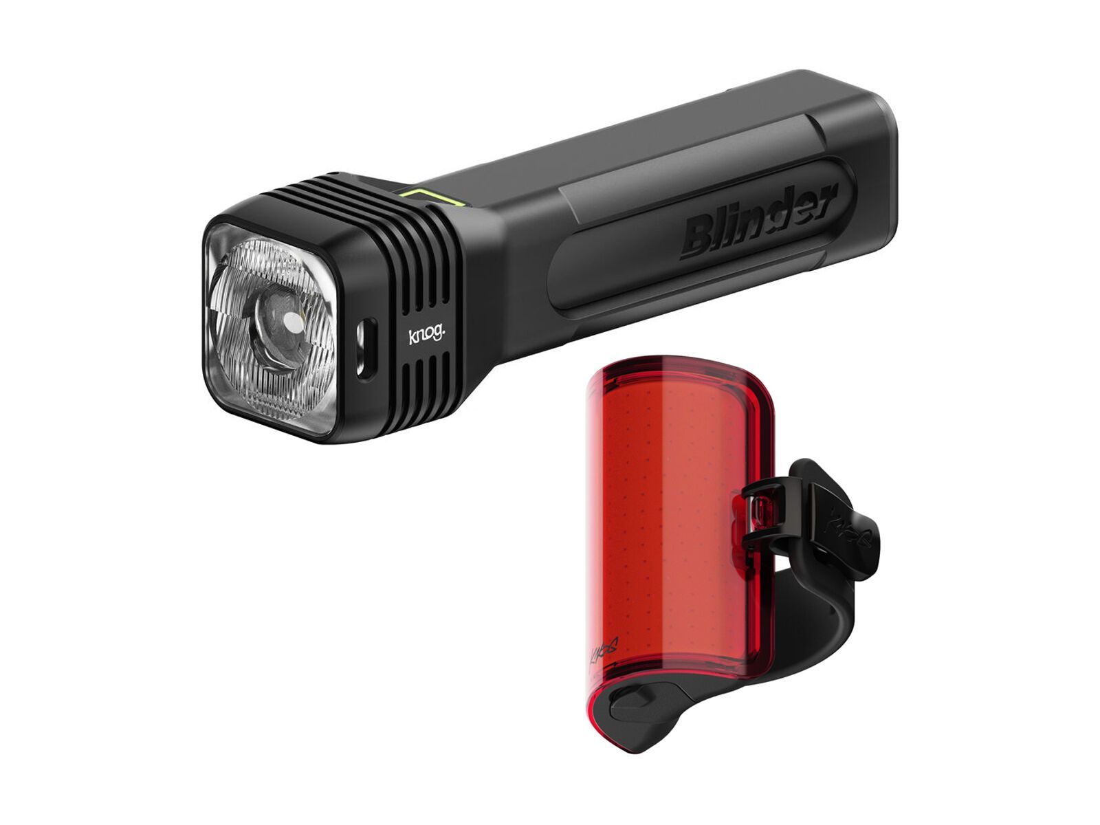 Knog Blinder 120 + Cobber StVZO LichtSet, black - Bild 1