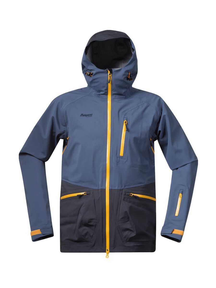 Bergans Myrkdalen Insulated Jacket, dustyblue/nightblue/desert sun - Bild 1