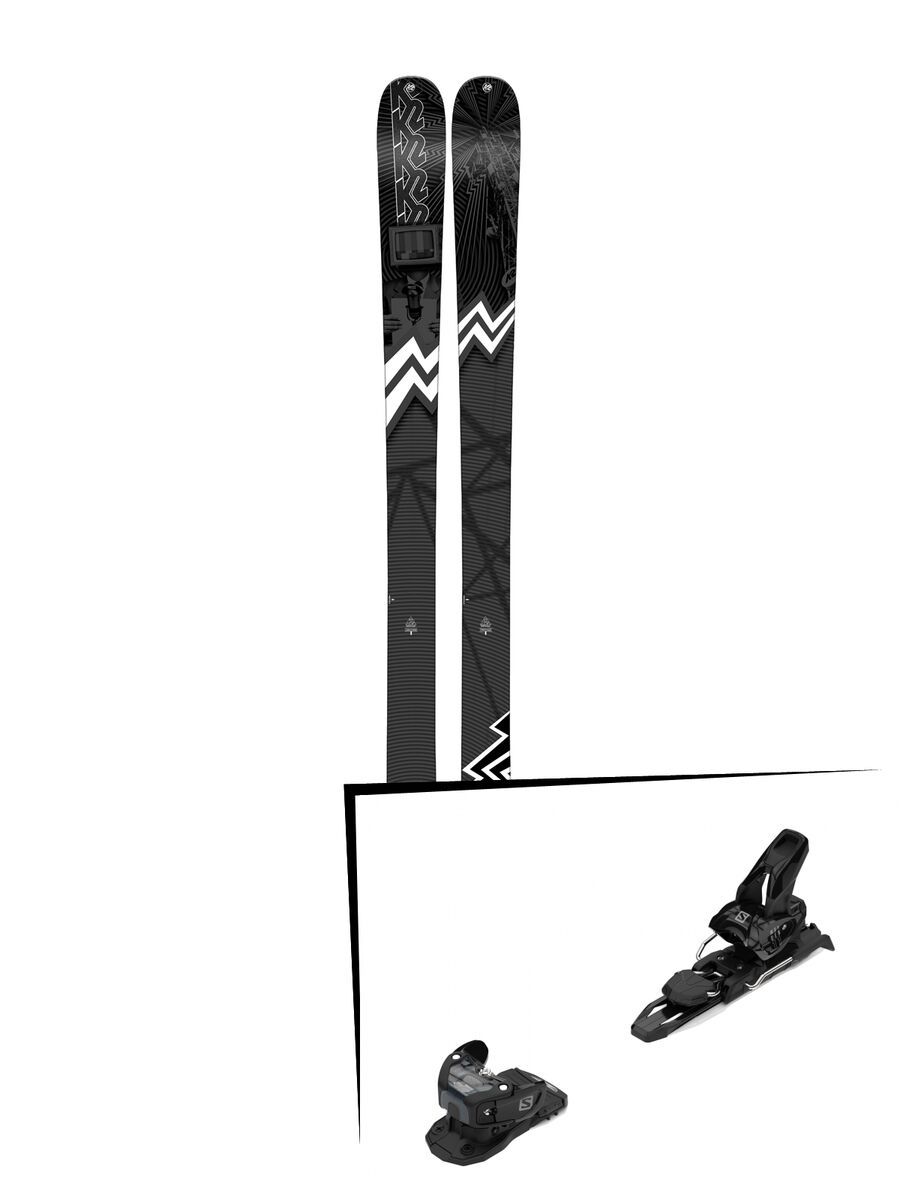 Set: K2 SKI Press 2019 + Salomon Warden MNC 11 black - Bild 1