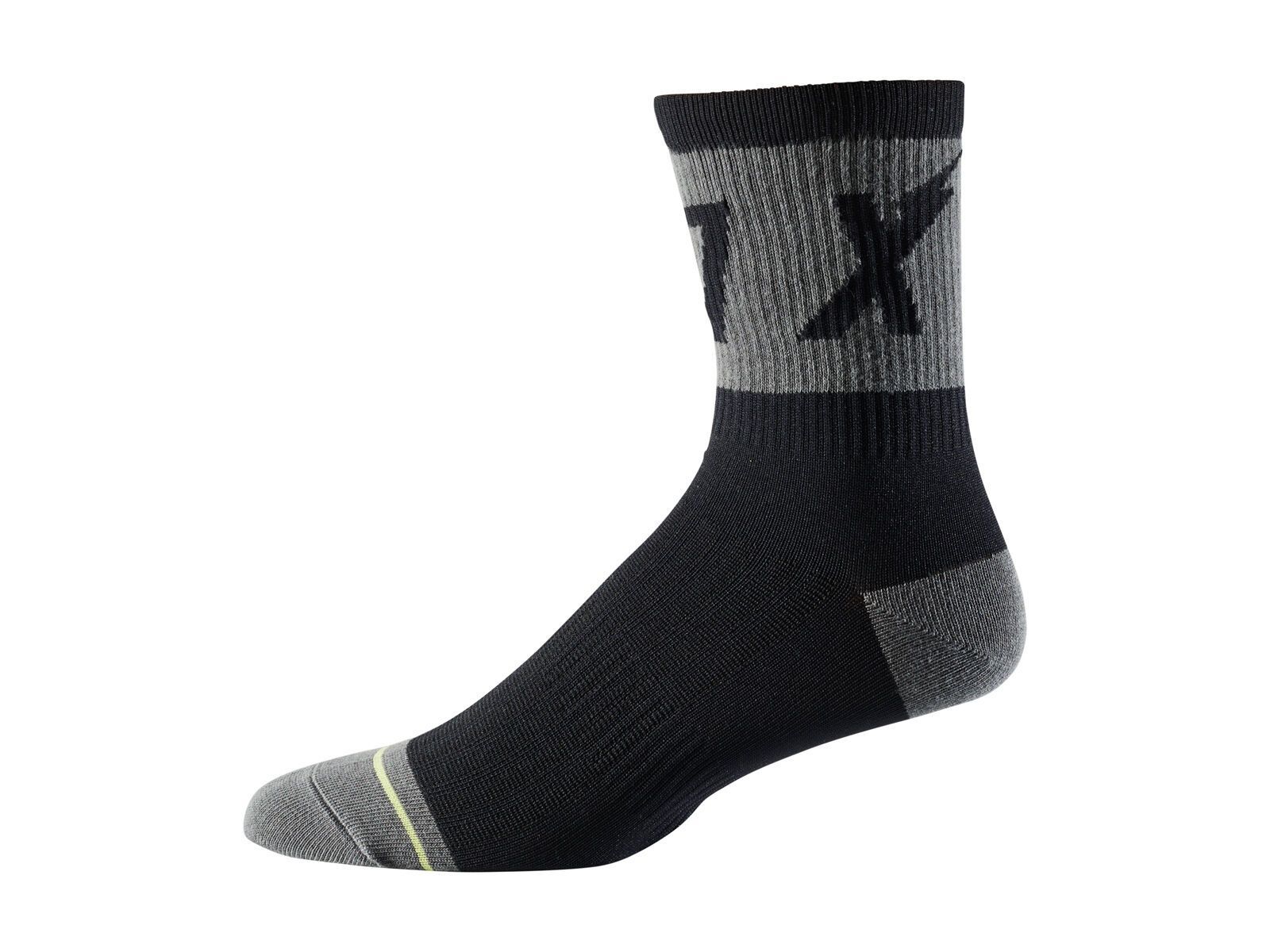 Fox 6 Trail Wurd Sock, black - Bild 1
