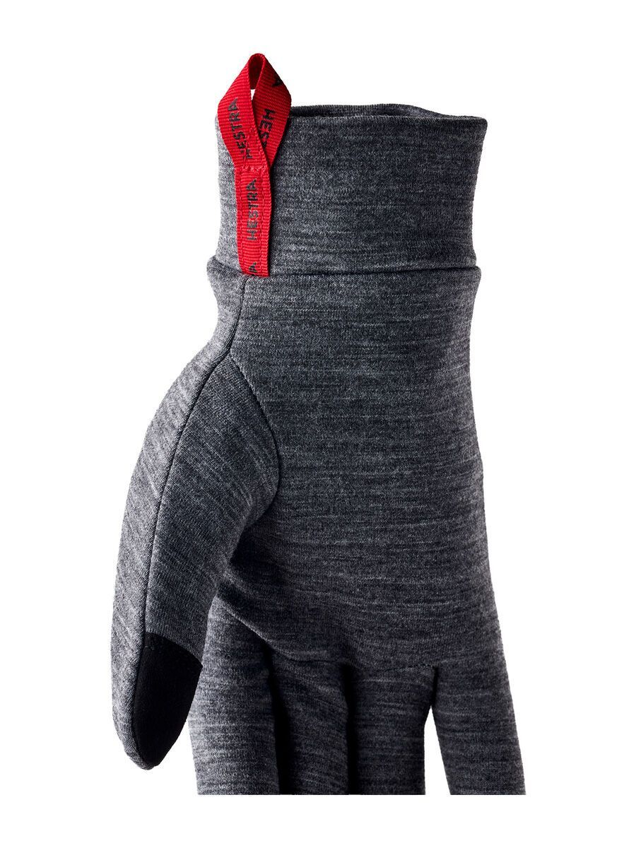 Hestra Touch Point Thermo 5 Finger, grey - Bild 5