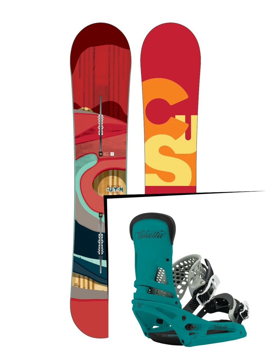 Burton Set: Custom Flying V Wide 2016 + Burton Malavita EST - Bild 1