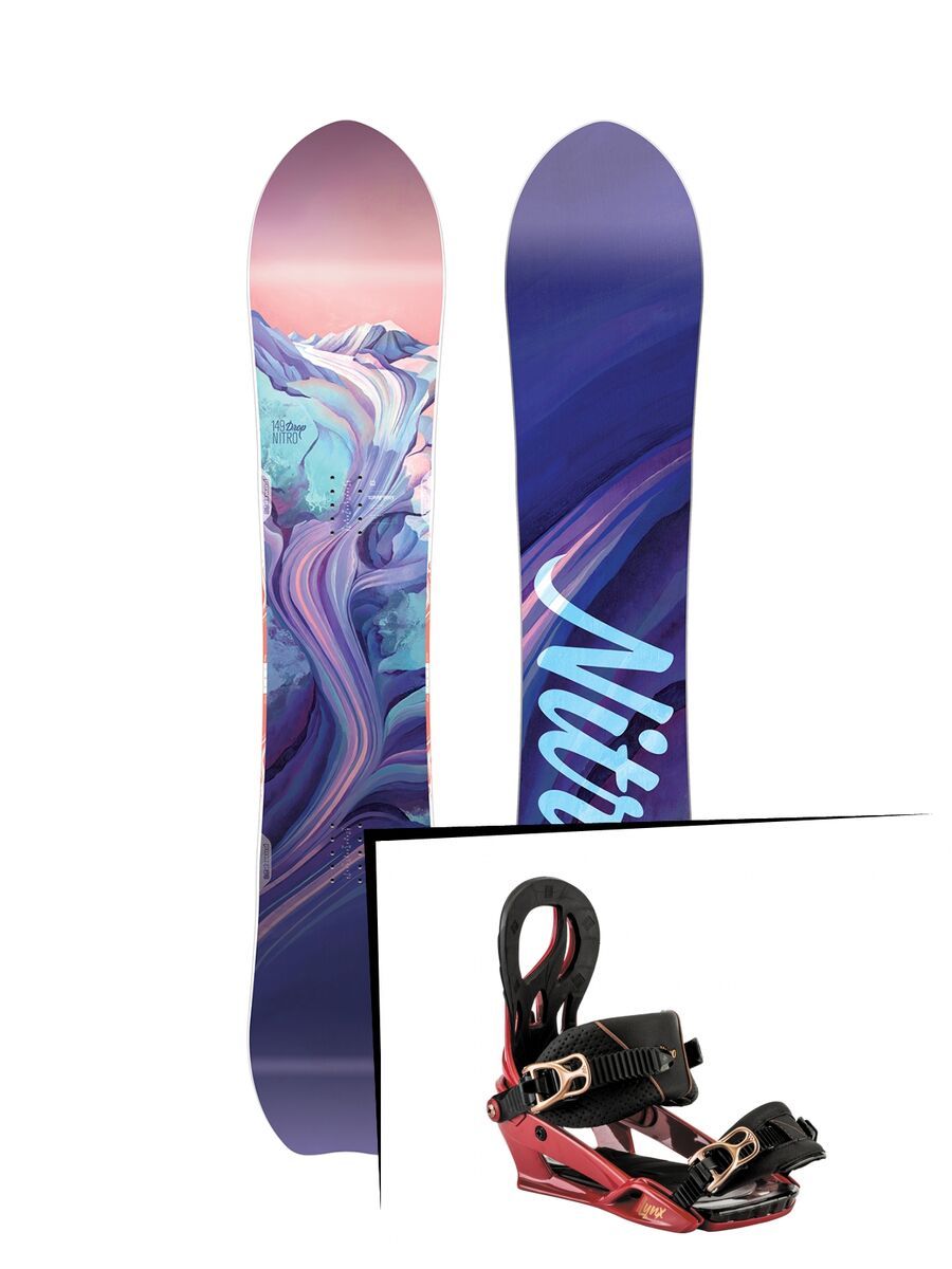 Set: Nitro Drop 2019 + Nitro Lynx royal red - Bild 1