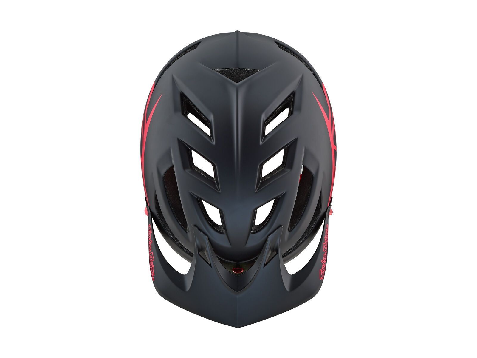 TroyLee Designs A1 Drone Helmet, black/red - Bild 3