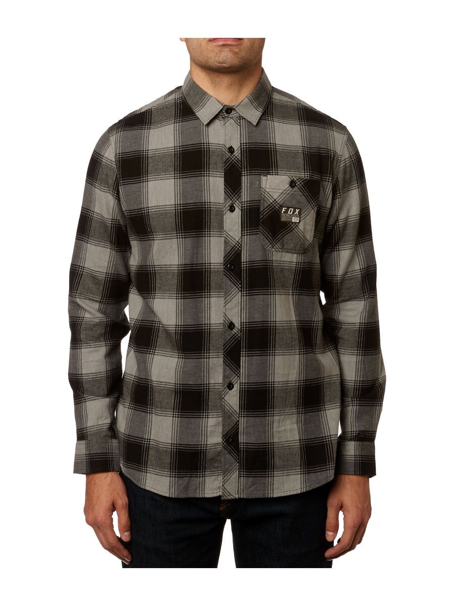 Fox Longview LTWT Flannel, heather graphite - Bild 3