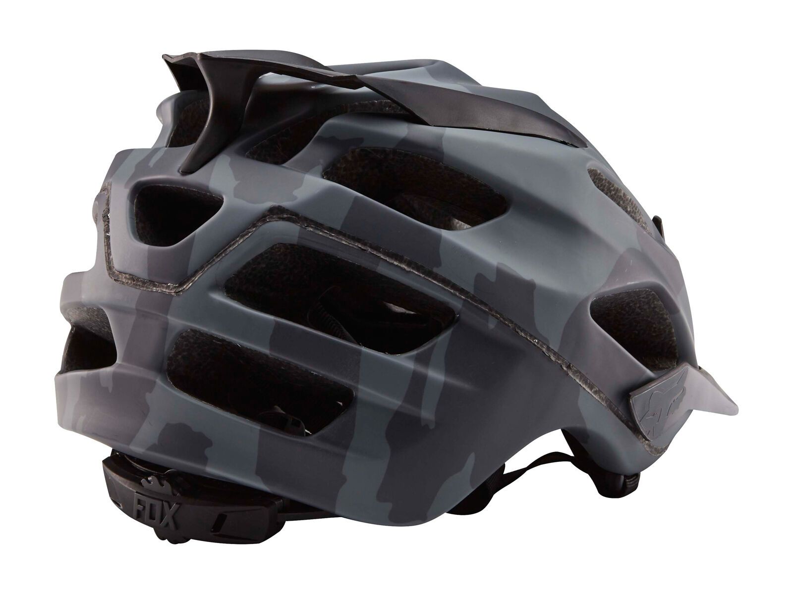 Fox Flux Camo Helmet, black camo - Bild 2