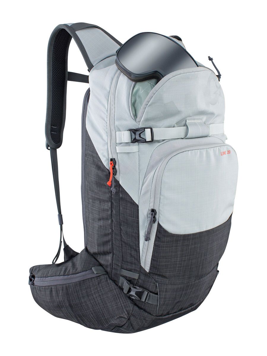 Evoc Line 20, silver/heather carbon grey - Bild 2
