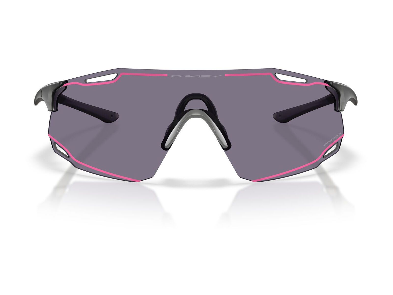 Oakley Cybr Dyno, Prizm Grey w/ Pink Ink / matte grey smoke - Bild 8