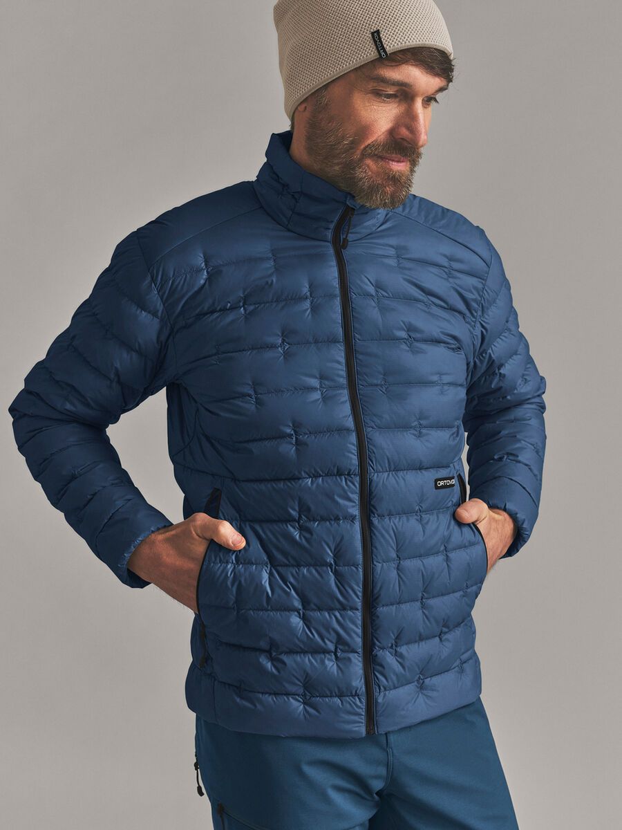 Ortovox DownWool 180 Jacket M, blue nunatak - Bild 4