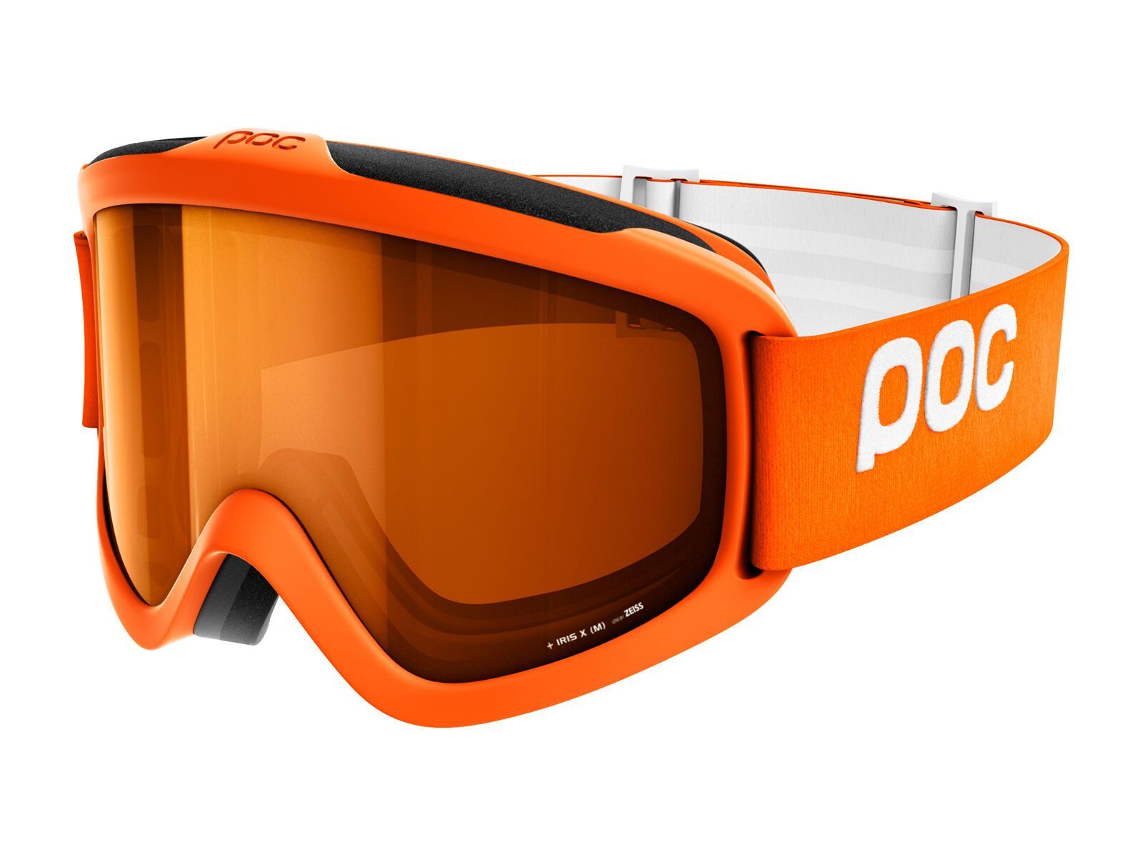 POC Iris X, zink orange/Lens: sonar orange - Bild 1